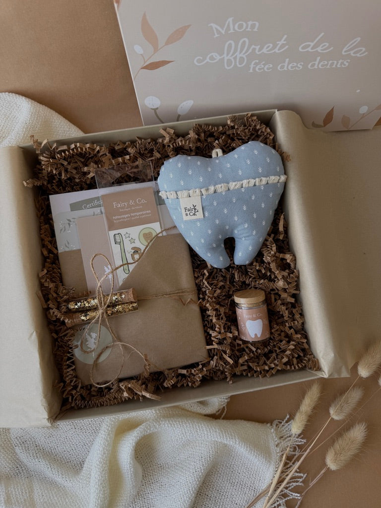 mon coffret de la fée des dents, azur