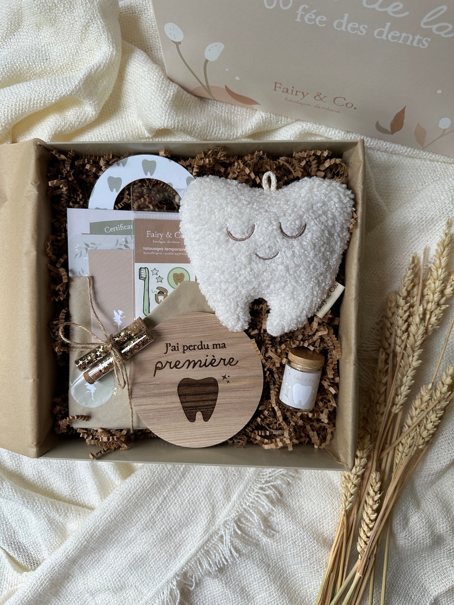 mon coffret Teddy, dents de lait