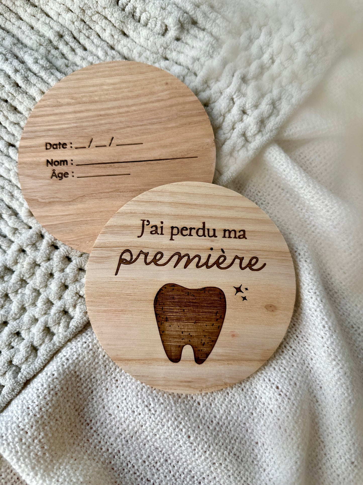 mon coffret Teddy, dents de lait