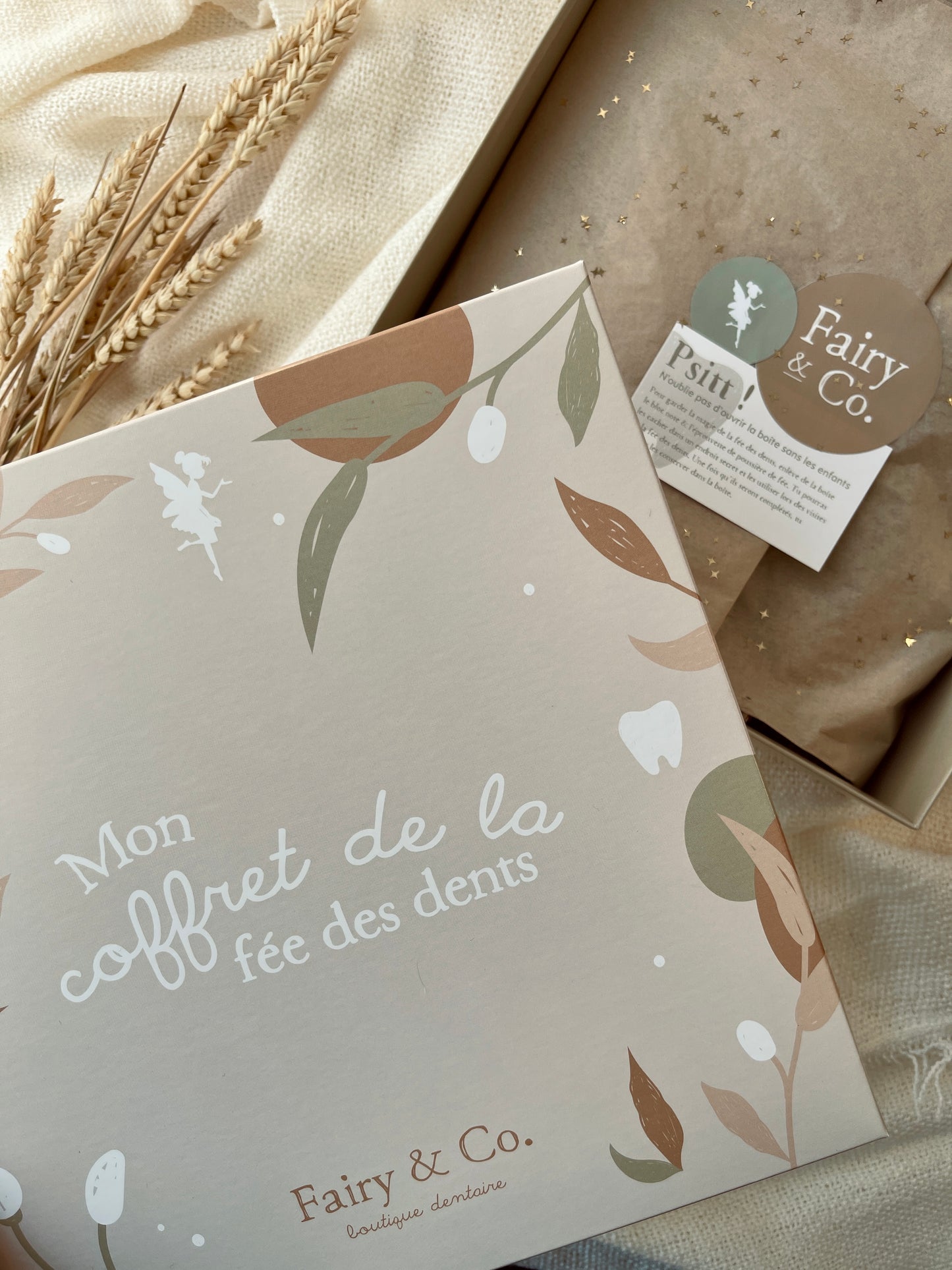 mon coffret Teddy, dents de lait