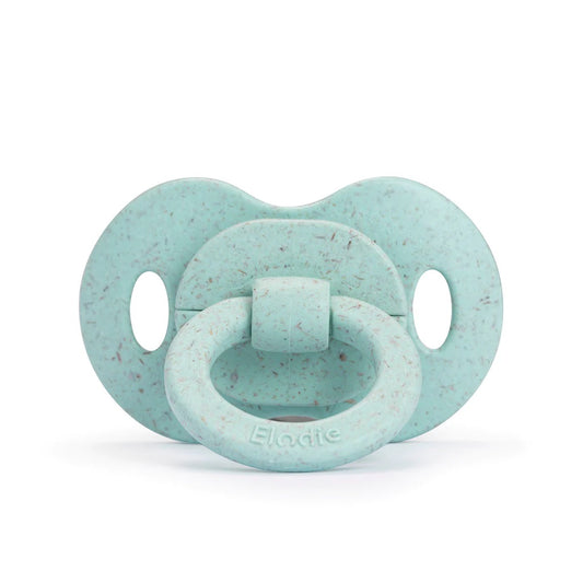 suce en bambou, tétine en silicone orthodontique, turquoise 3-18mois