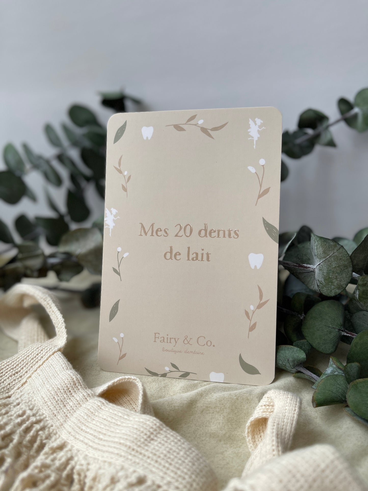 ma carte d'éruption, dents de lait