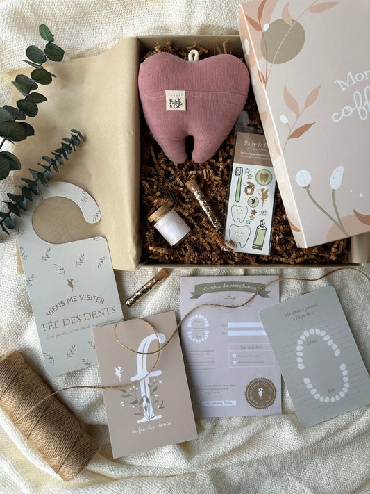 mon coffret de la fée des dents velours, sorbet
