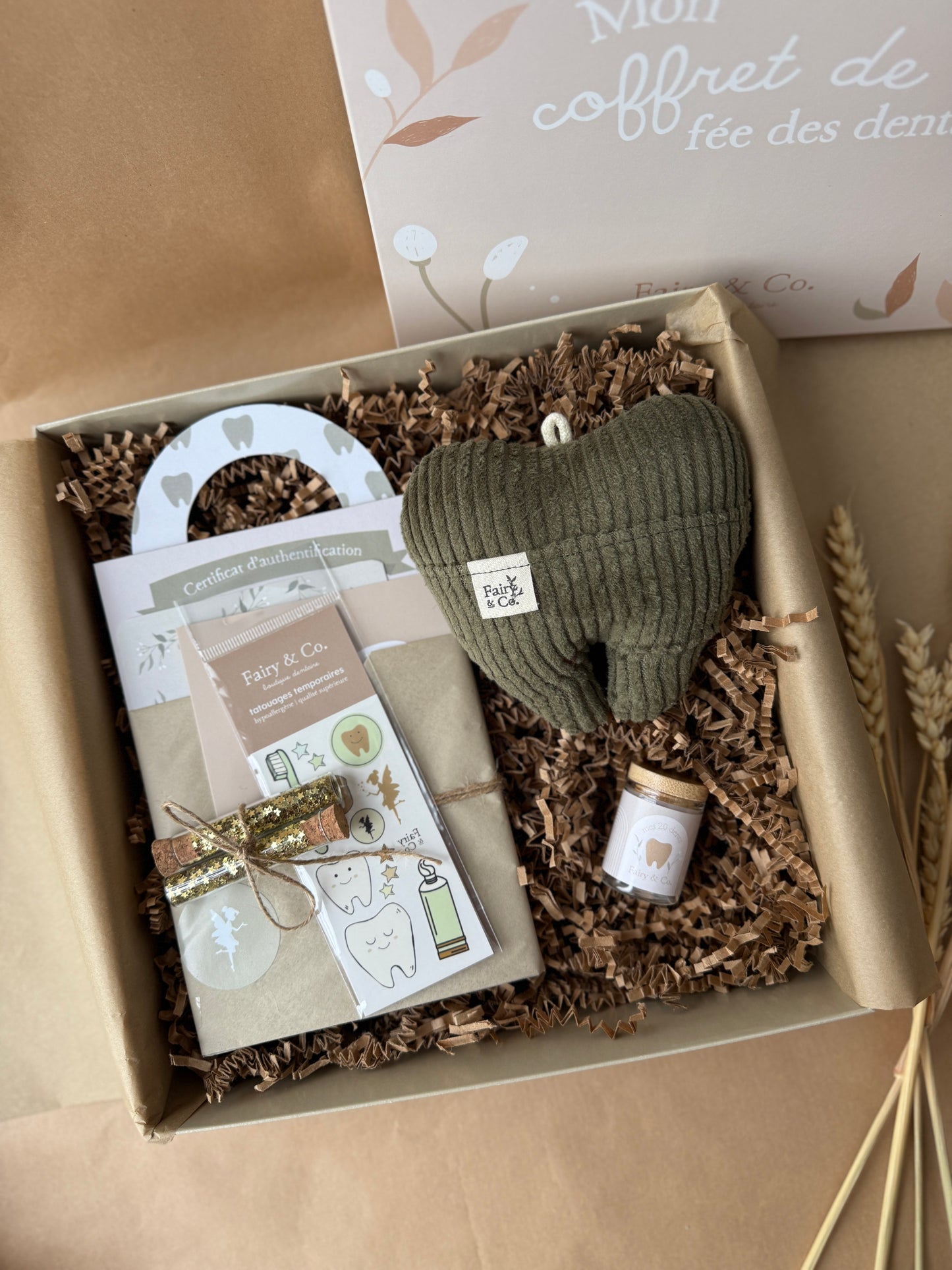 mon coffret de la fée des dents, kale