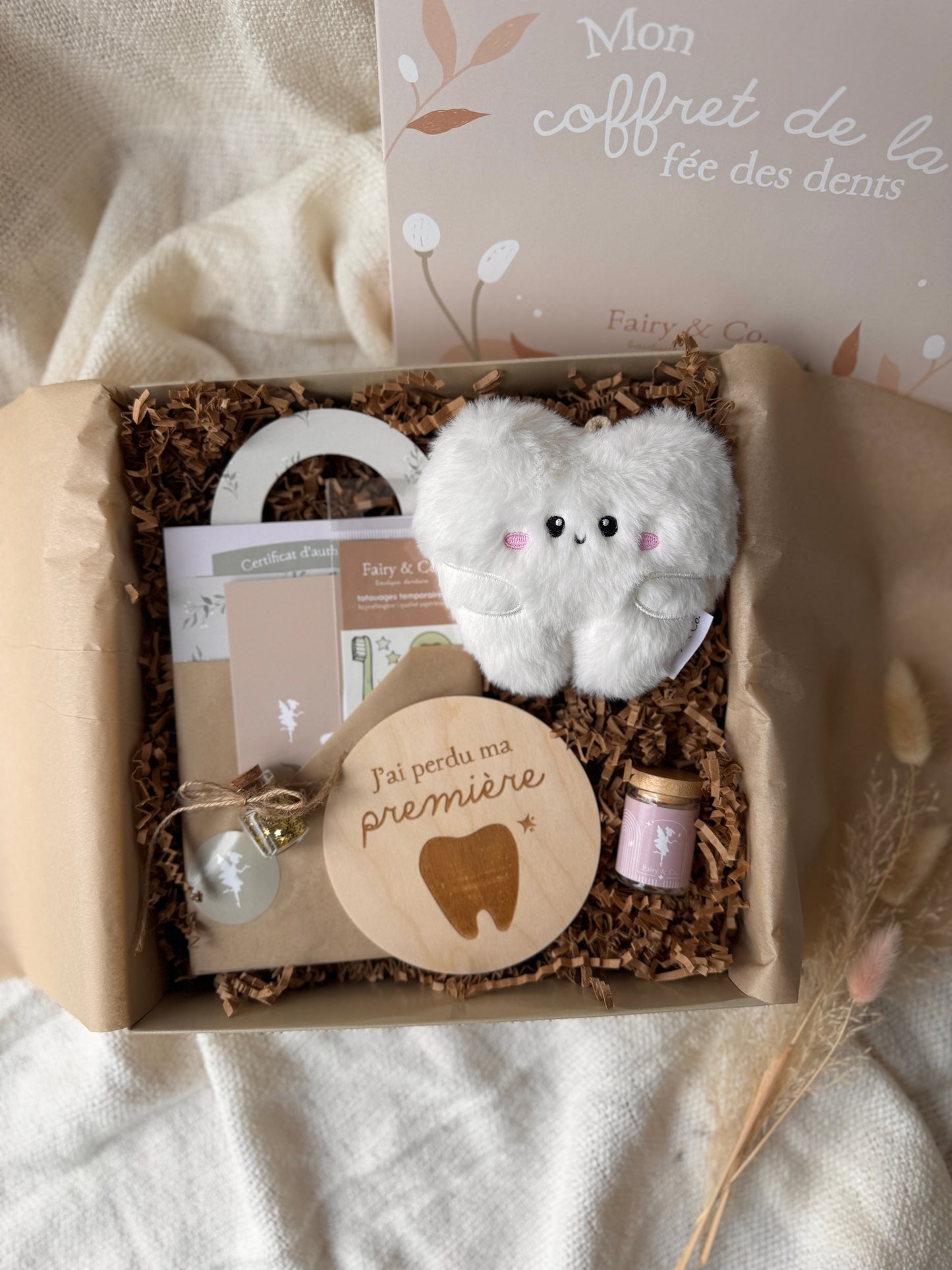 mon coffret de la fée des dents Molly, rubis